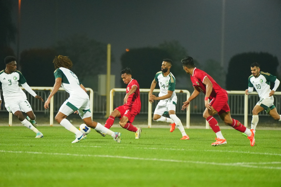 UJI COBA: Arab Saudi u23 (3-1) Indonesia U23